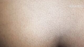 Painful anal sex close-up. Very rough Fucking with indian, Hindi audio