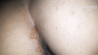 Painful anal sex close-up. Very rough Fucking with indian, Hindi audio