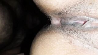 Painful anal sex close-up. Very rough Fucking with indian, Hindi audio