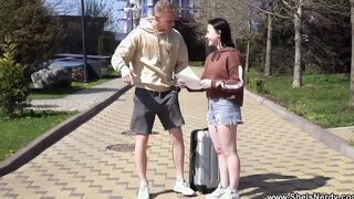 She Is Nerdy - Nerdy cunt with mouth Sara Rich screwed very noisy