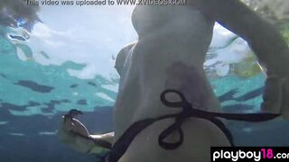 Ginger Elizabeth Marxs flaunts her giant natural titties