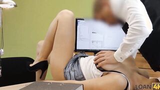 LOAN4K. Dirty GF cheats into order to got a loan