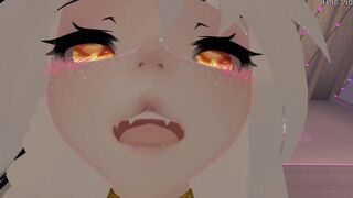 Goddess Angel Sits on your Face ️ pov Queening with Insane Groaning inside VRchat [uncensored 3d Hentai]