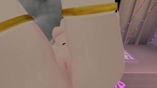 Goddess Angel Sits on your Face ️ pov Queening with Insane Groaning inside VRchat [uncensored 3d Hentai]