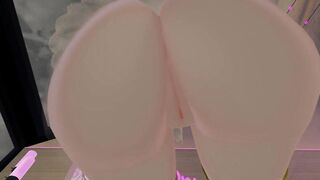 Goddess Angel Sits on your Face ️ pov Queening with Insane Groaning inside VRchat [uncensored 3d Hentai]
