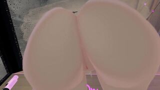 Goddess Angel Sits on your Face ️ pov Queening with Insane Groaning inside VRchat [uncensored 3d Hentai]