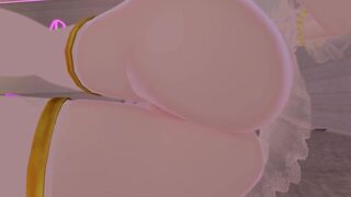 Goddess Angel Sits on your Face ️ pov Queening with Insane Groaning inside VRchat [uncensored 3d Hentai]