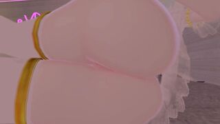 Goddess Angel Sits on your Face ️ pov Queening with Insane Groaning inside VRchat [uncensored 3d Hentai]