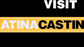 Hispanic camgirl – wild boned for huge dick during casting