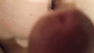 Boned my roommate, cum on Goddess bald booty