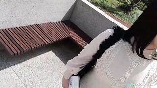 Ryo is a Bombshell Bae Japanese amateur 19 yo wanting to have sex on camera for 1st time to become a JAV - So adorable with her bald twat spreading open getting finger fucked 4K pt one