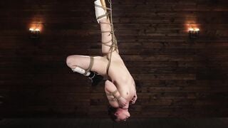 Bondaged Babe Casey Calvart Faceslapped And Dominated In Kinky Dungeon