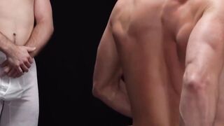 Raw Anal Threesome With Daddies And Twinks" or "Thick-Dicked Daddy Fucks Subby Cutie Raw in Ass