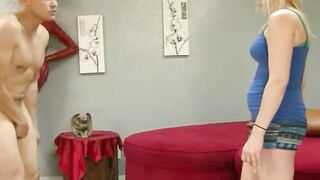 Hot Wife Shares Her Ass With Stranger While Husband Watches