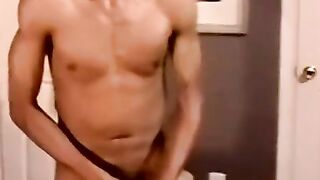 Black Thug Barebacking Mature Bear Fucks Twink in Rough Anal Sex