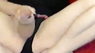 Blondie Blowjob Bombshell - SheMALE Sensation Facesitting & Wet Pussy Play