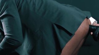 ClassyBlackBBC-TRENT KING WANKS HIS BIG BLACK COCK FOR THE CAMERA