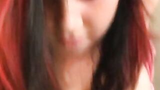 Chunky Curvy Girl Rides A Big Dick In Her Ass