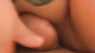 Chunky Curvy Girl Rides A Big Dick In Her Ass