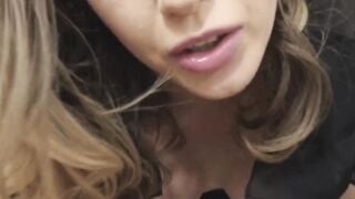 BIG BOOBS PIERCED STEPMOTHER RIDES HUGE COCK IN POV VIEW - Step-Mom Fucks Son
