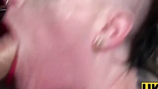 UK Sub Slut Passionate Ride & Deepthroat Blowjob From Daddy
