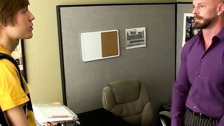 Hot Teacher Mitch Vaugns Hardcore Lesson With Student Nick Simpsons
