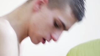 Twinks Raw Anal Threesome - Pounding Twunks in Bedroom Action