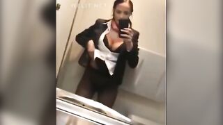 Live Sex Chat - Naughty Airline Hostess Fucks Passenger in First Class