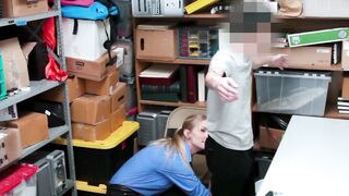 Big Boobed Police Officer Fucks Her Suspect In Jail Cell