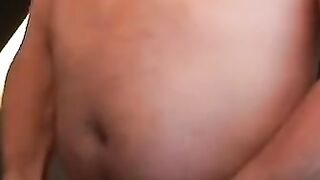 Hairy Bear Jerking Off Alone - Passionate Masturbation Session