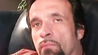 Hairy Bear Jerking Off Alone - Passionate Masturbation Session
