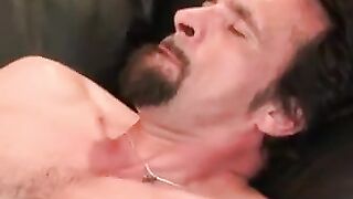 Hairy Bear Jerking Off Alone - Passionate Masturbation Session