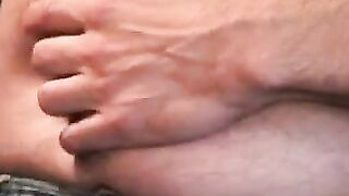 Hairy Bear Jerking Off Alone - Passionate Masturbation Session