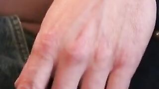 Hairy Bear Jerking Off Alone - Passionate Masturbation Session