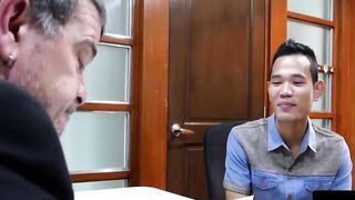 Asian Hunk Josh Kim Gives A Wild Ride In 'Riding The Wave' - Scene #2