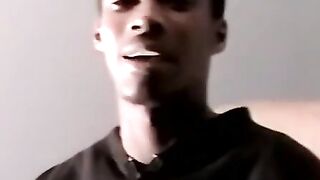 Black Amateur Porn Star's Debut Scene with Explosive Climax