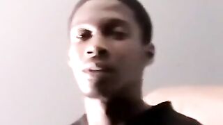 Black Amateur Porn Star's Debut Scene with Explosive Climax