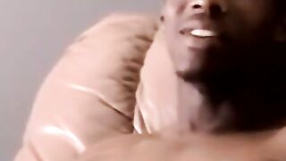 Black Amateur Porn Star's Debut Scene with Explosive Climax