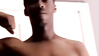 Black Amateur Porn Star's Debut Scene with Explosive Climax