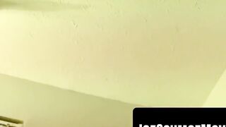 Hot MILF Jerking Off For Live Cam - Sensual Blowjob & Hand Job