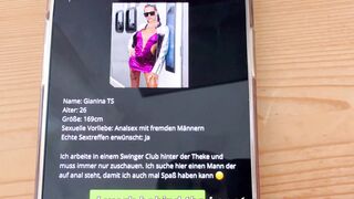 Cross-Dressing Stud Fucks His Girlfriend's Ass While She Watches Porn