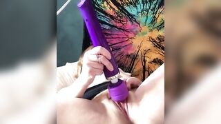 Sex-Toy Sensual Pleasure Journey - Masturbation Fun With Toys And Natural Boobs