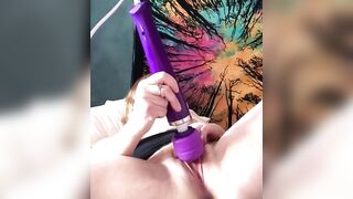 Sex-Toy Sensual Pleasure Journey - Masturbation Fun With Toys And Natural Boobs