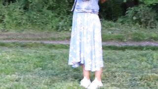 Redheaded Vixen Enjoys A Wild And Passionate Sex Outside