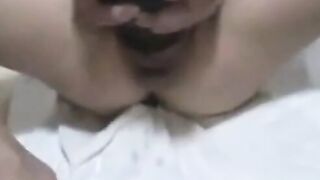 Asian Cutie Rides A Monster-Sized Vibrator To Orgasmic Bliss