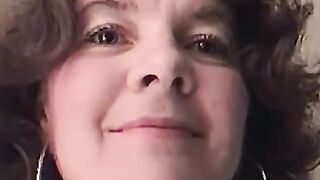 MILF Sucks barely legal Stud's Dick in POV - Older Woman Swallows His Load