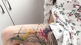 Blondie Bomb Shell - Sensual Masturbation Session With Toys And A Huge Dildo