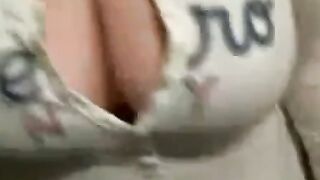 BBW MILF Plumper Rides Dildo & Shows Off Big Booty
