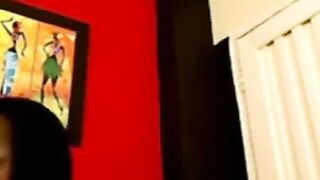 Erotic Encounters - Black MILF With Huge Natural Boobs Strips Down For You