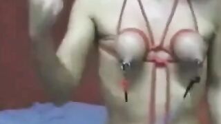 Bondaged Blonde Beauties - Fetish Fantasy with Dominatrix & Submissive